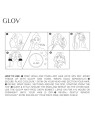 Glov SET Bigodini Dream Curl per styling a freddo 1 pz + cuffia in raso 1 pz