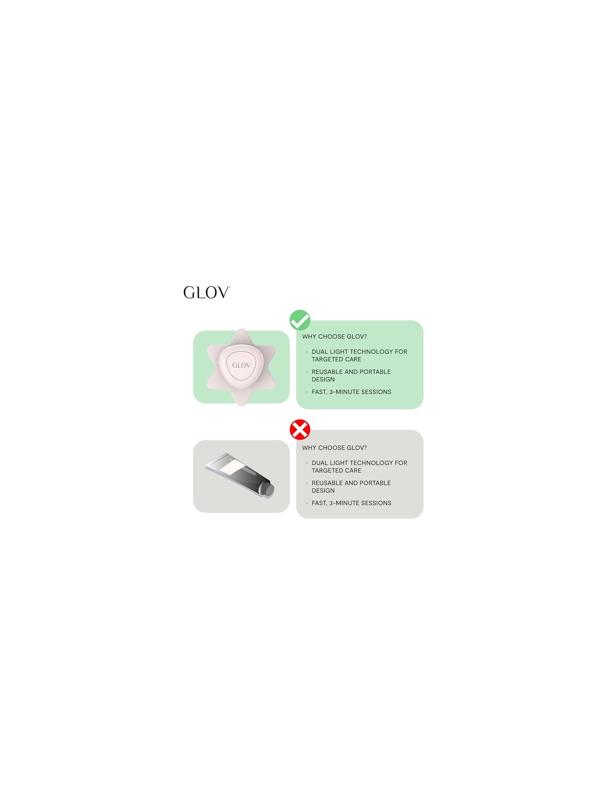 Glov Trattamento antiacne Supernova con LED