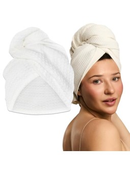 Glov Turbante ultra assorbente HydroWeave Twister per capelli