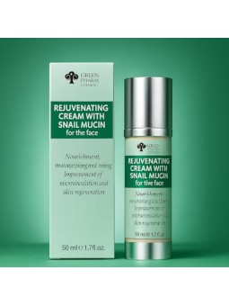 Green pharm cosmetics Crema ringiovanente con bava di lumaca, crema per il viso 50ml