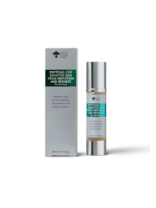 Green pharm cosmetics Phytogel per pelli sensibili da irritazioni e arrossamenti viso gel 50ml
