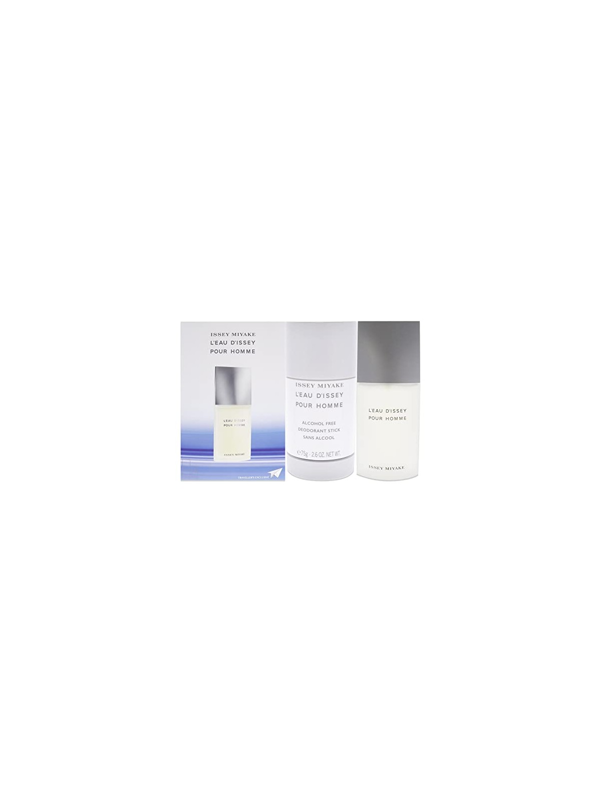 Issey Miyake L'Eau D'Issey Pour Homme - eau de toilette spray 75ml + deodorante solido 75ml uomo