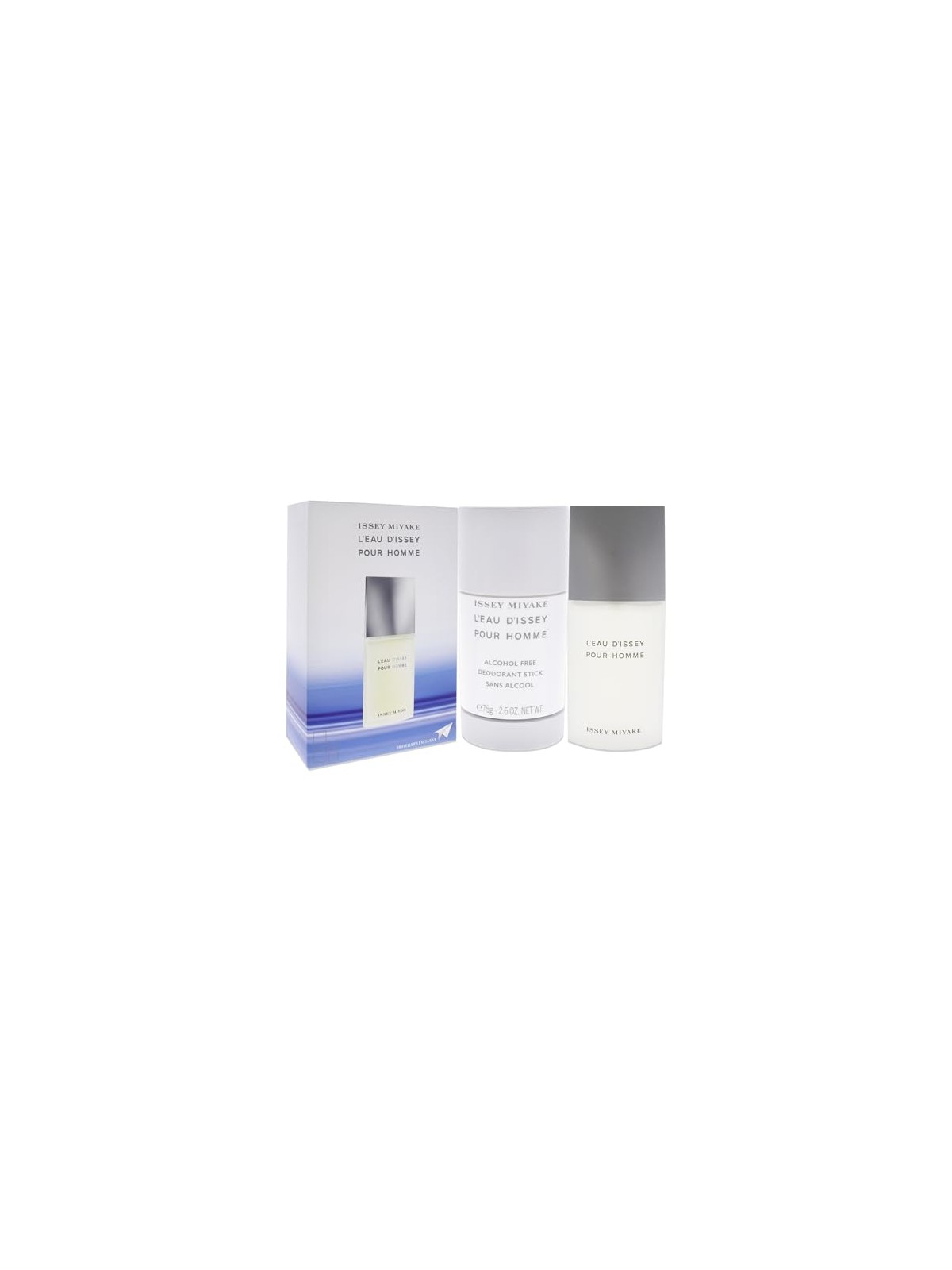 Issey Miyake L'Eau D'Issey Pour Homme - eau de toilette spray 75ml + deodorante solido 75ml uomo