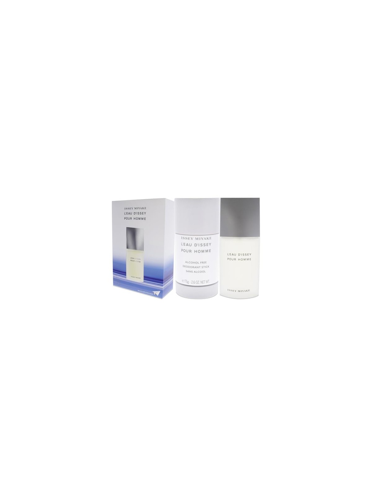Issey Miyake L'Eau D'Issey Pour Homme - eau de toilette spray 75ml + deodorante solido 75ml uomo