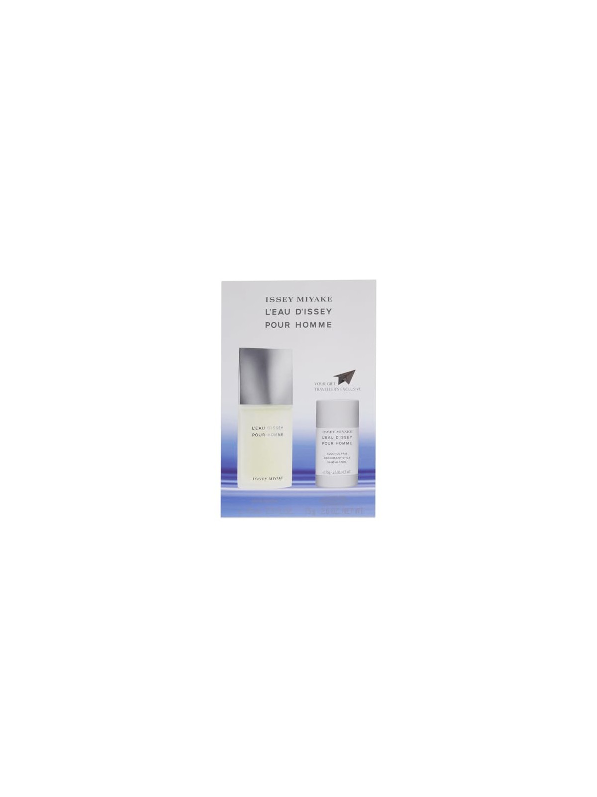 Issey Miyake L'Eau D'Issey Pour Homme - eau de toilette spray 75ml + deodorante solido 75ml uomo