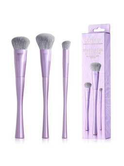 Jessup SET Set di pennelli per trucco Trio Luxury Purple Face Coverage per il trucco T513 3 pezzi.
