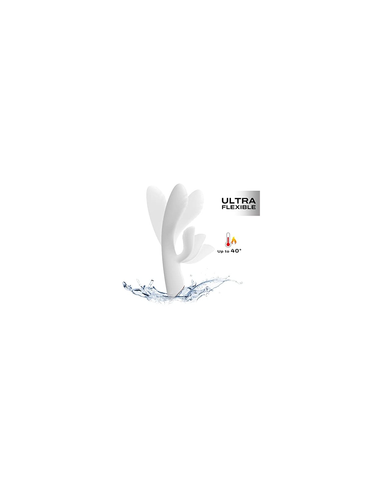 Marc dorcel Vibratore Flexi Rabbit bianco