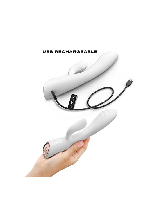 Marc dorcel Vibratore Flexi Rabbit bianco