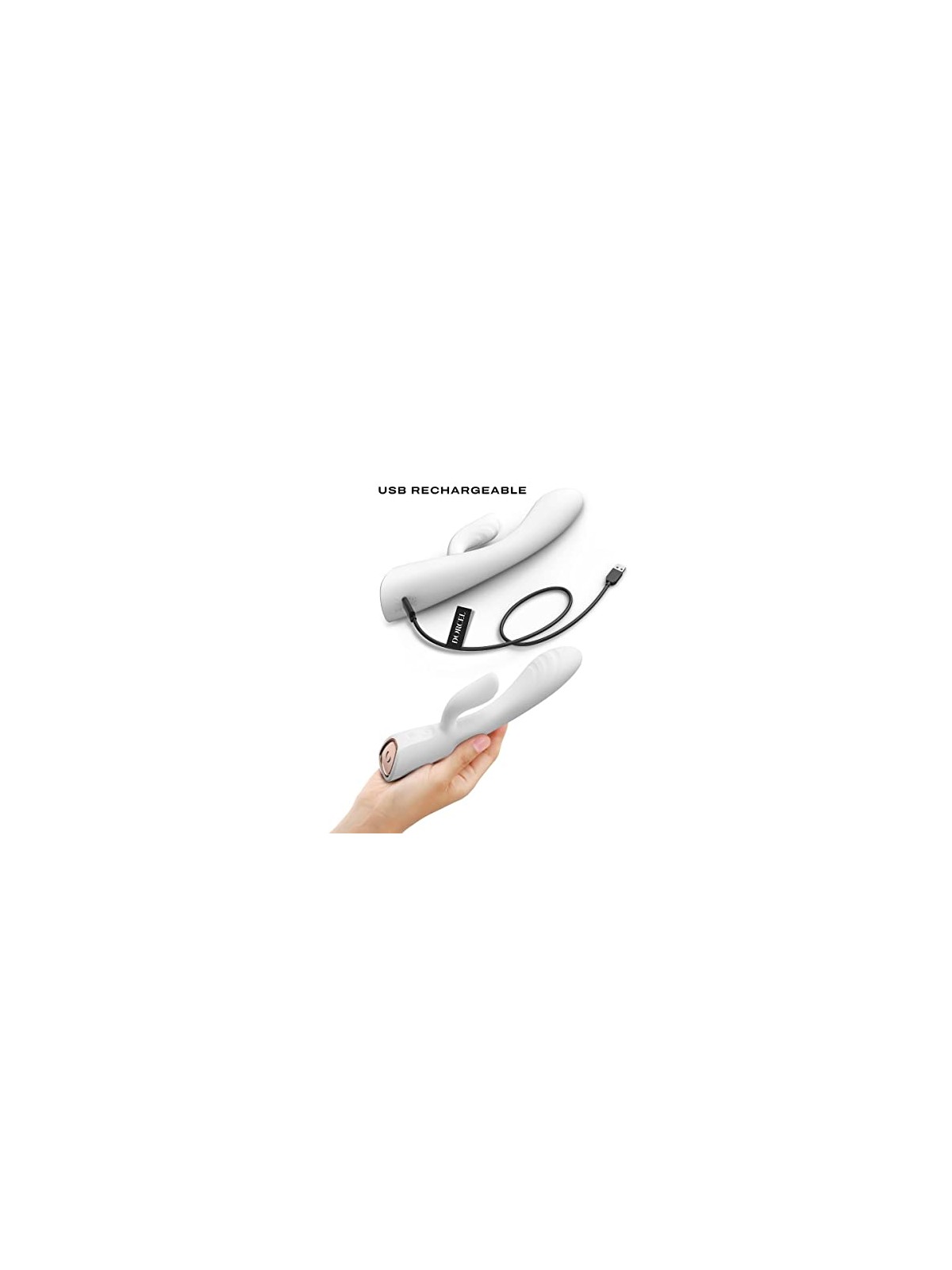 Marc dorcel Vibratore Flexi Rabbit bianco