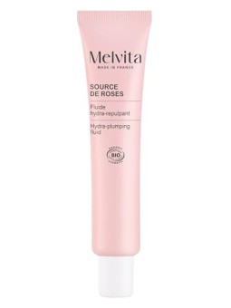 Melvita Fluido idratante rigenerante SOURCE DE ROSES 40ml donna