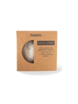 Mohani Spugna di Konjac, spugna naturale per lavare e massaggiare il viso