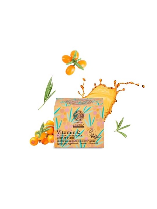 Fluido tonificante crema leggera alla vitamina C 50ml