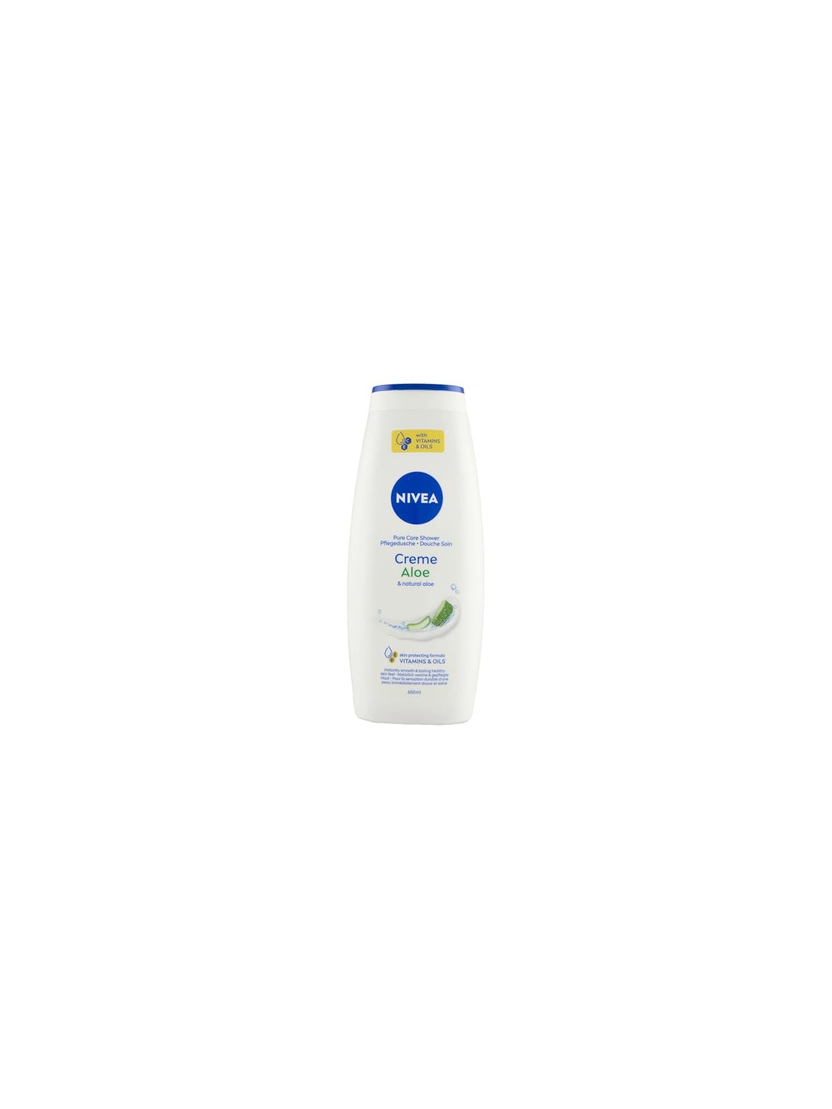 Nivea Creme Aloe Shower Gel 650 ml - Freschezza