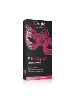 Orgie She Spot Gel Intimo gel intimo stimolante il punto G con effetto di vibrazione e formicolio 15ml