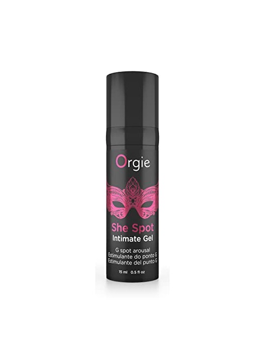 Orgie She Spot Gel Intimo gel intimo stimolante il punto G con effetto di vibrazione e formicolio 15ml