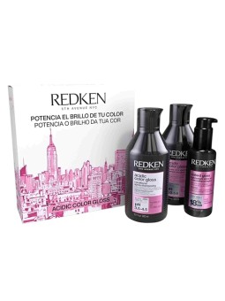 Redken CUSTODIA LUCIDA COLOR ACIDO 3 pezzi Shampoo 300 ml + Conditioner 300 ml + Hair Oil 100 ml unisex