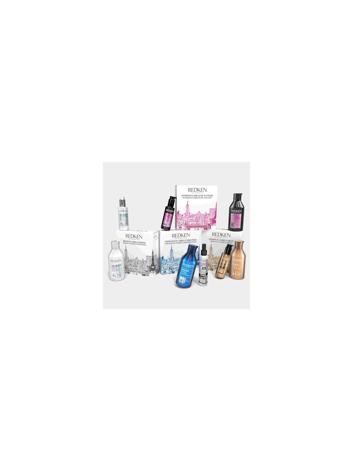 Redken CUSTODIA LUCIDA COLOR ACIDO 3 pezzi Shampoo 300 ml + Conditioner 300 ml + Hair Oil 100 ml unisex
