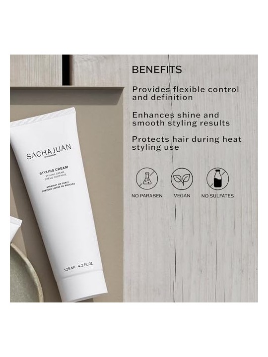 Sachajuan Styling Cream Straight or Curly 125ml