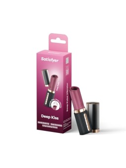 Satisfyer Rossetto vibrante Deep Kiss Air Pulse viola