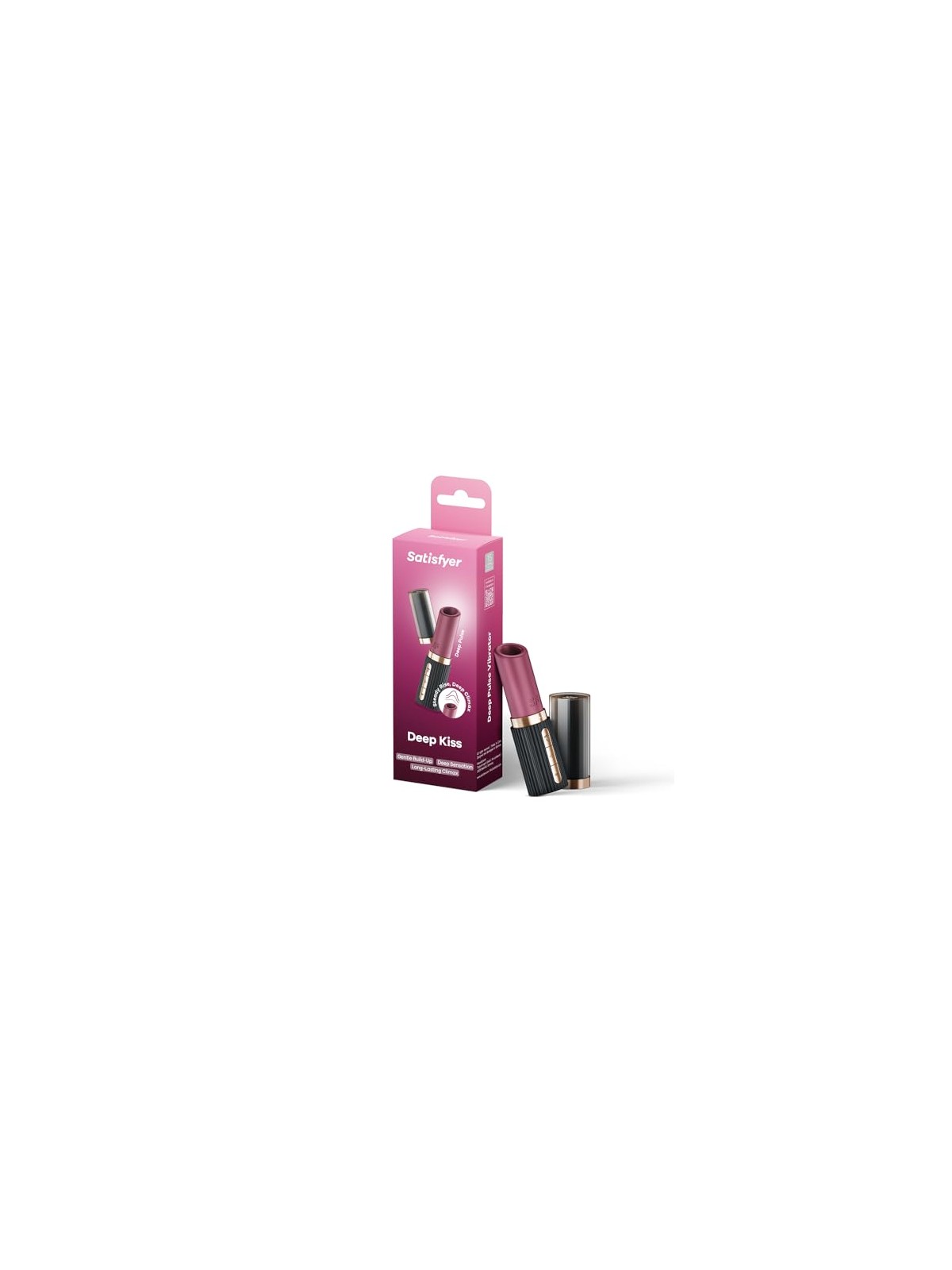 Satisfyer Rossetto vibrante Deep Kiss Air Pulse viola