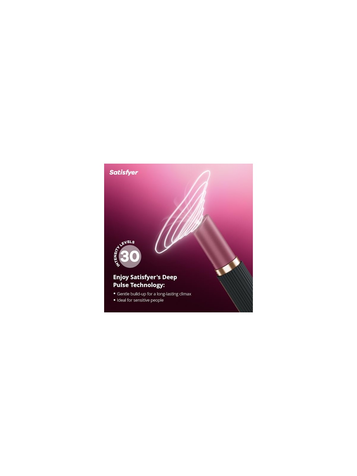 Satisfyer Rossetto vibrante Deep Kiss Air Pulse viola