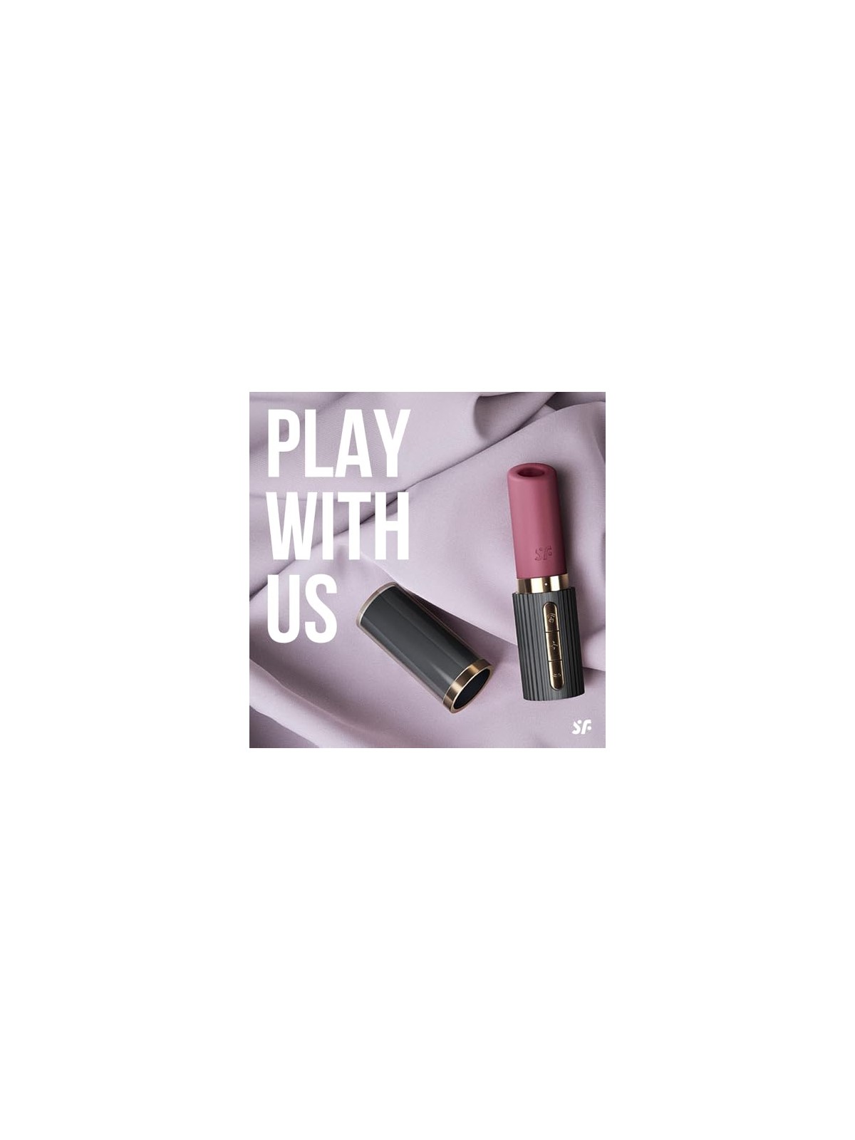 Satisfyer Rossetto vibrante Deep Kiss Air Pulse viola