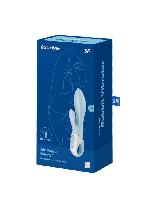 Satisfyer Vibratore Air Pump Bunny con funzione di pompaggio