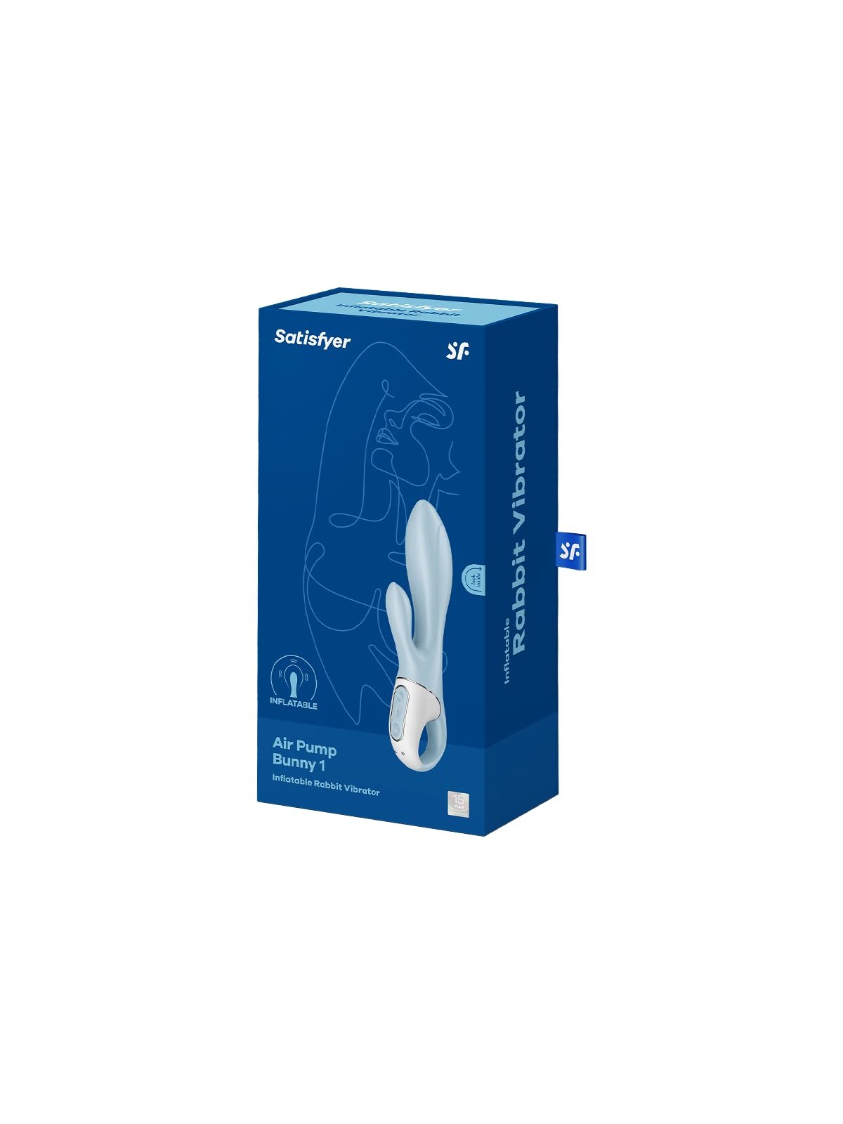 Satisfyer Vibratore Air Pump Bunny con funzione di pompaggio
