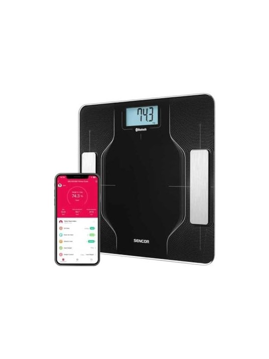 Sencor Bilancia personale SBS 8002BK unisex
