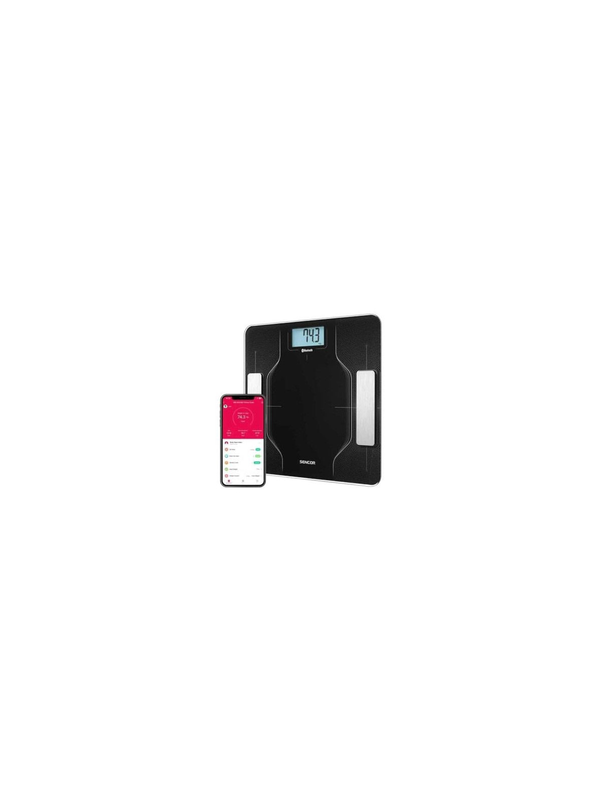 Sencor Bilancia personale SBS 8002BK unisex