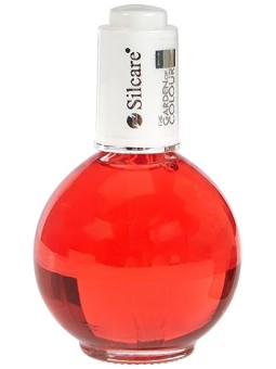 Silcare Olio rigenerante per cuticole e unghie Garden of Color, gusto Yummy Gummy Pink, 75ml