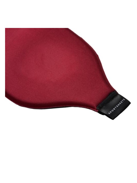 Sportsheets benda per occhi color zafferano rosso