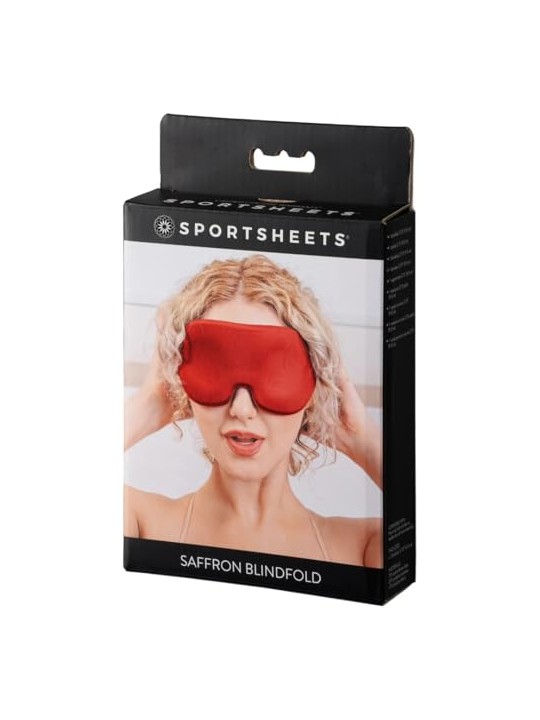 Sportsheets benda per occhi color zafferano rosso