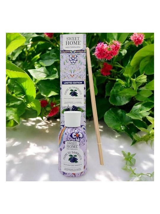 Sweet Home Collection Diffusore di aromi ai fiori di sambuco 100 ml unisex