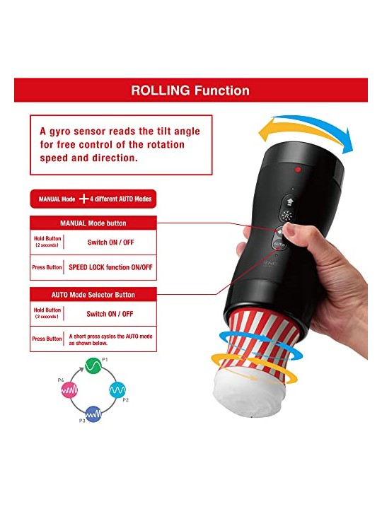 Tenga Masturbatore automatico a vuoto