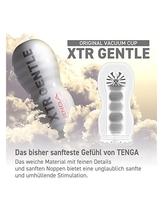 Tenga Masturbatore monouso originale con ventosa, extra delicato
