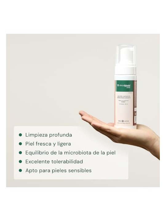 Vincobiosis Mousse detergente dermo-riequilibrante VINCOBIOSIS ACNEIC 150ml unisex