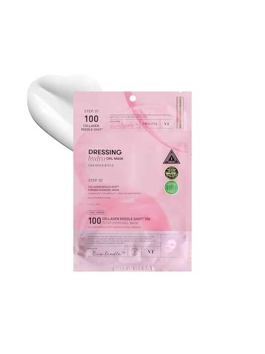 VT Cosmetics Maschera in tessuto Collagen Reedle Shot 100 1,5 g + 33 g donna