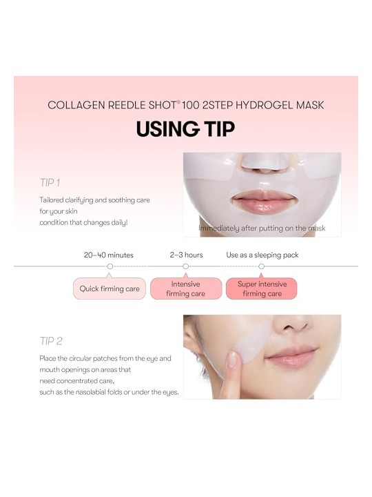 VT Cosmetics Maschera in tessuto Collagen Reedle Shot 100 1,5 g + 33 g donna