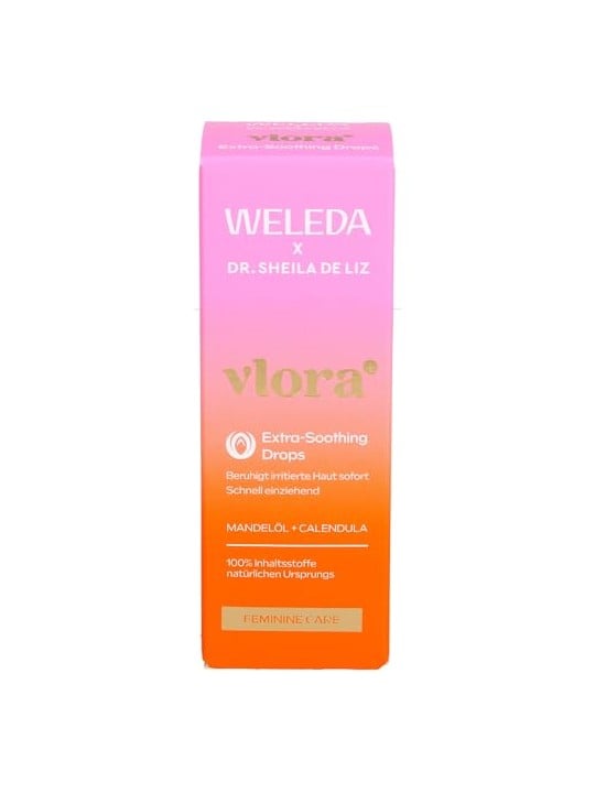 Weleda Trattamento lenitivo a base di olio per la zona intima Vlora+ Gocce Extra Lenitive 30 ml donna