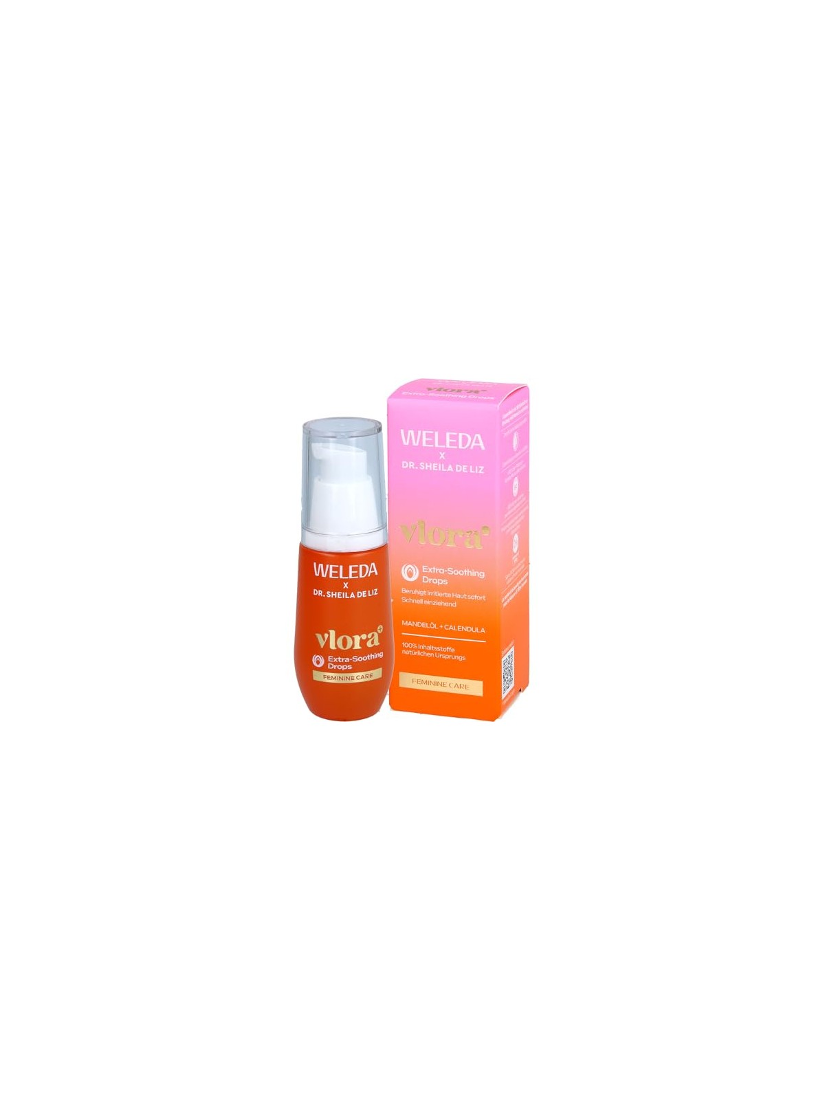 Weleda Trattamento lenitivo a base di olio per la zona intima Vlora+ Gocce Extra Lenitive 30 ml donna