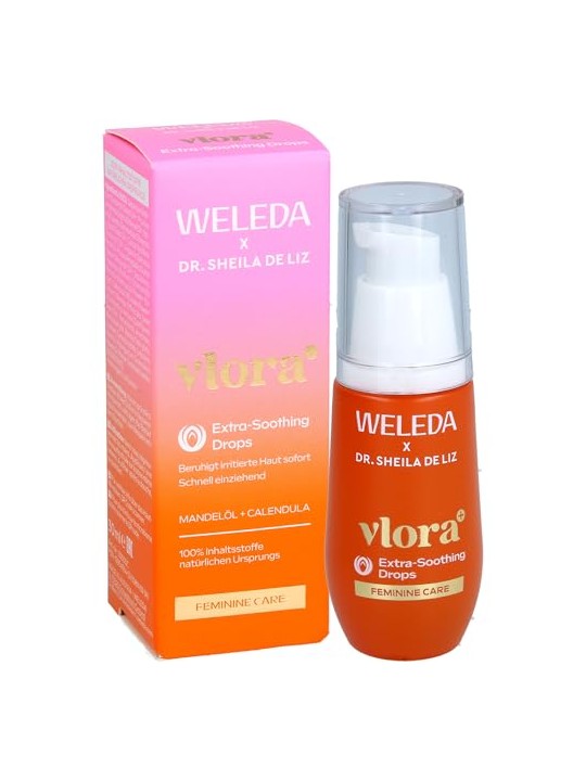 Weleda Trattamento lenitivo a base di olio per la zona intima Vlora+ Gocce Extra Lenitive 30 ml donna