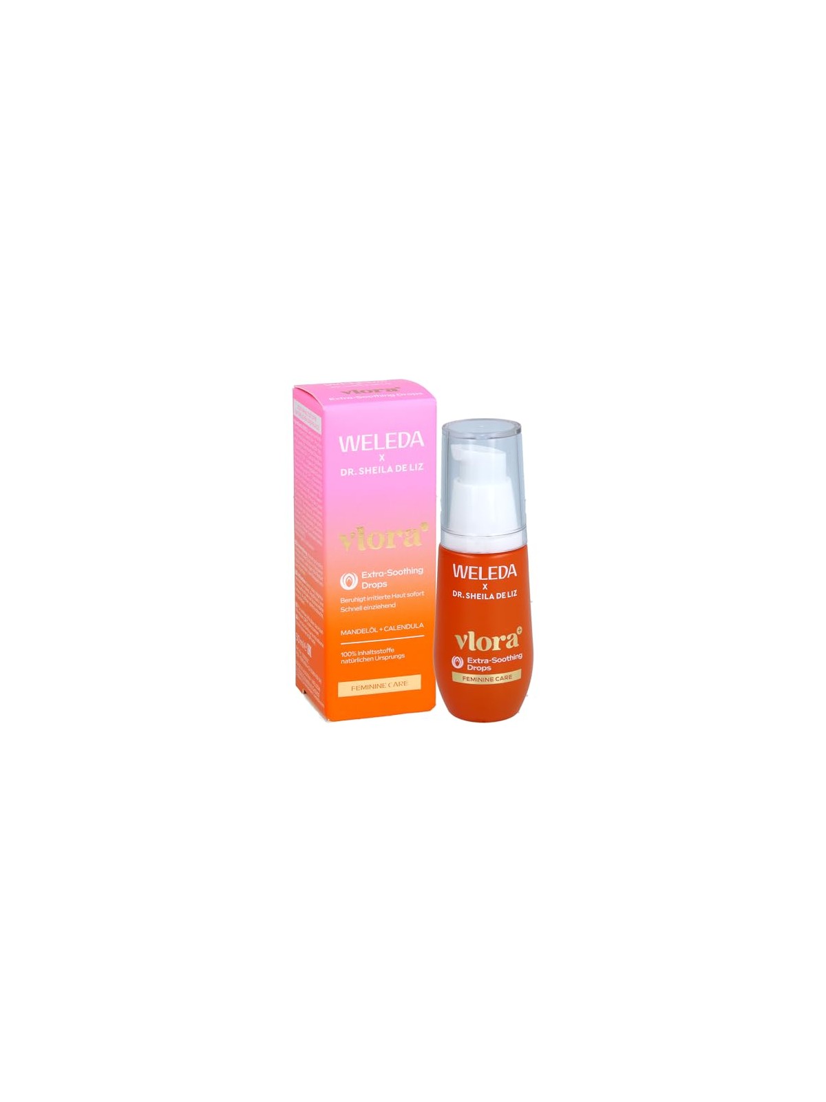 Weleda Trattamento lenitivo a base di olio per la zona intima Vlora+ Gocce Extra Lenitive 30 ml donna