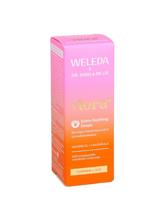 Weleda Trattamento lenitivo a base di olio per la zona intima Vlora+ Gocce Extra Lenitive 30 ml donna