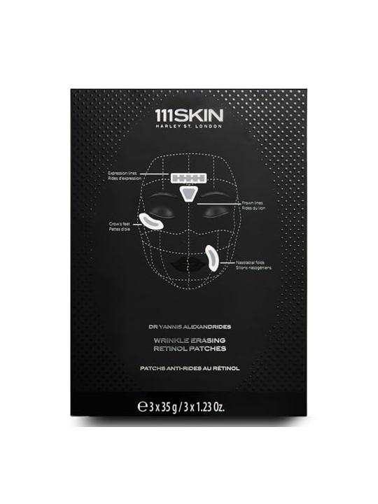 111skin Patch antirughe al retinolo per la rimozione delle rughe, maschere in tessuto 3x35g