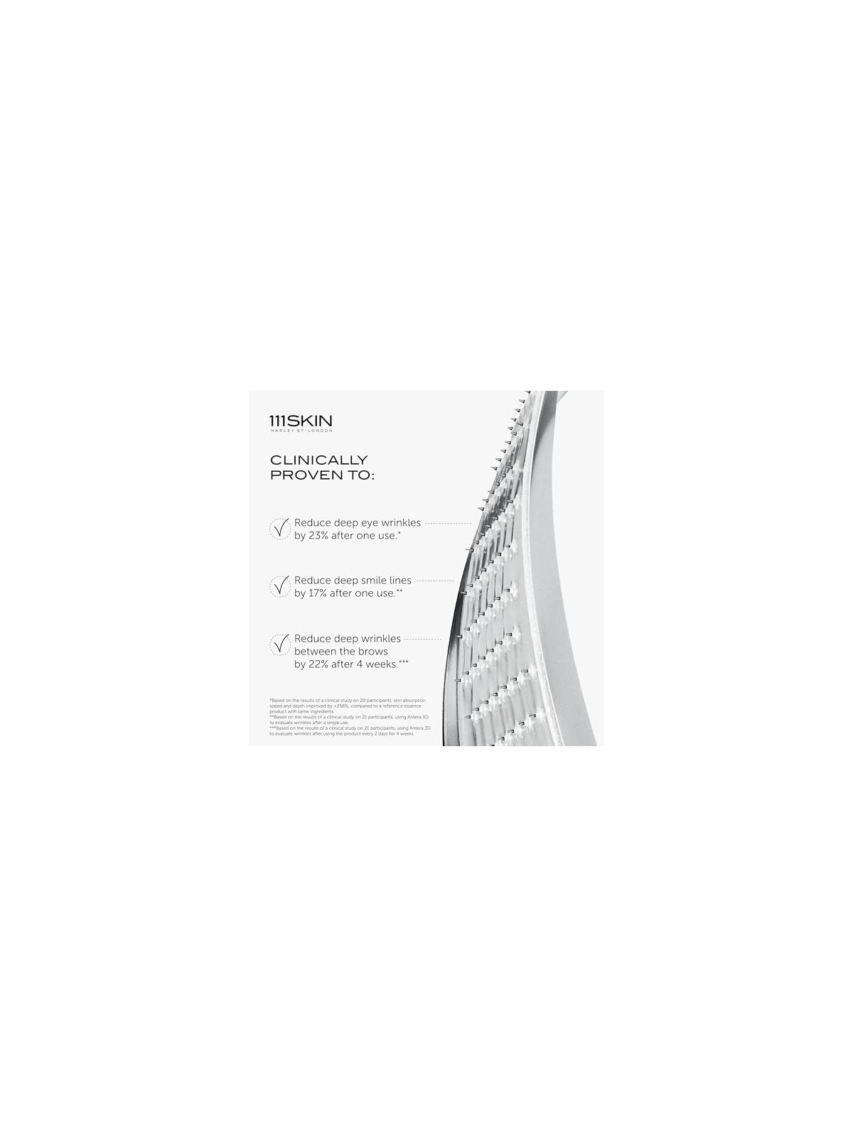 111skin Patch antirughe al retinolo per la rimozione delle rughe, maschere in tessuto 3x35g