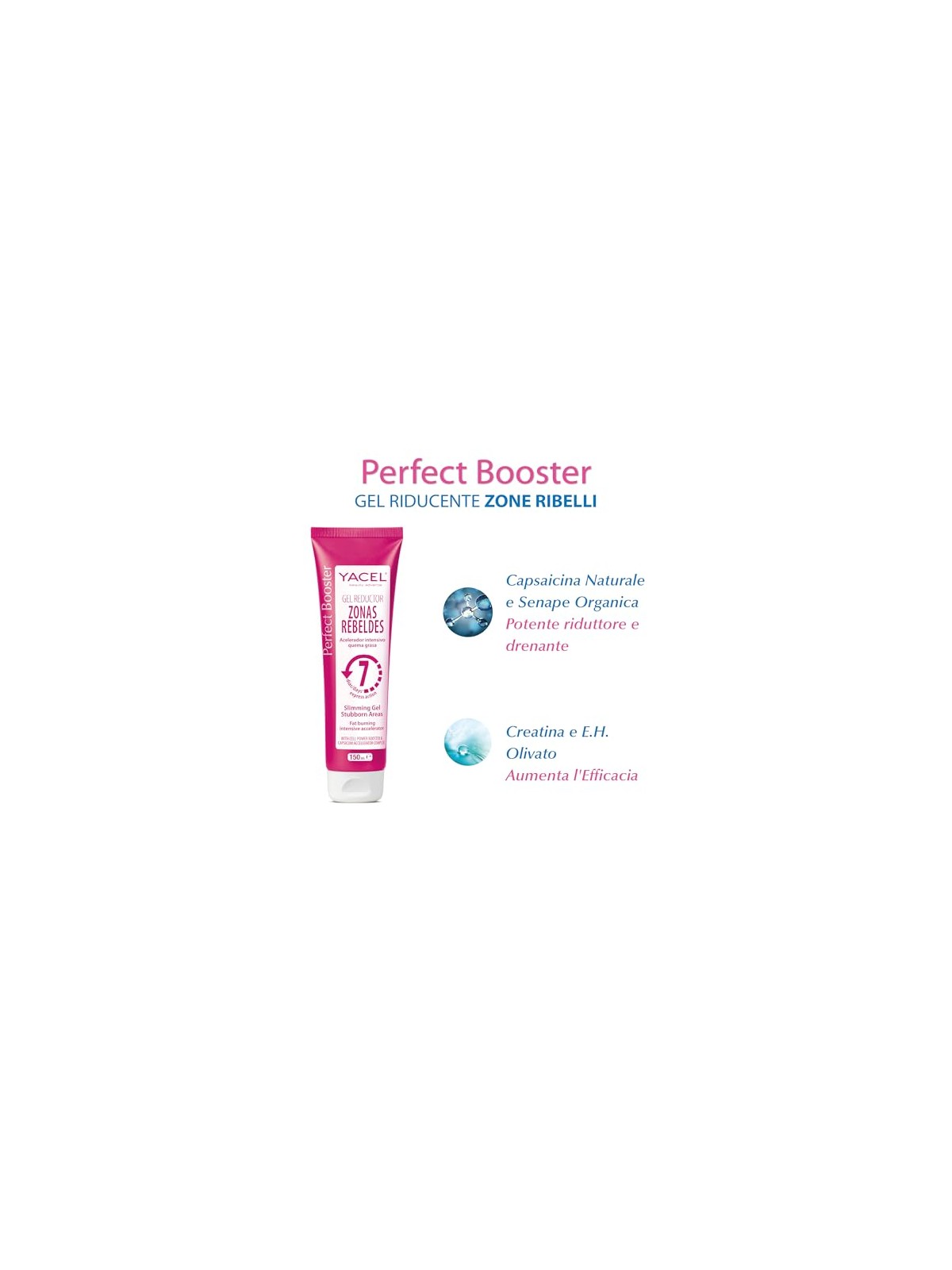 Anticellulite Yacel Zone Ribelli 150ml Unisex