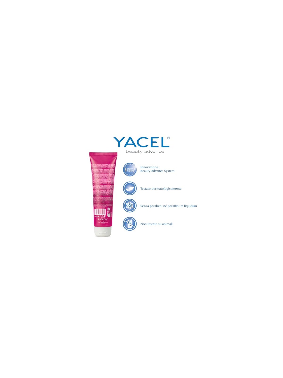 Anticellulite Yacel Zone Ribelli 150ml Unisex