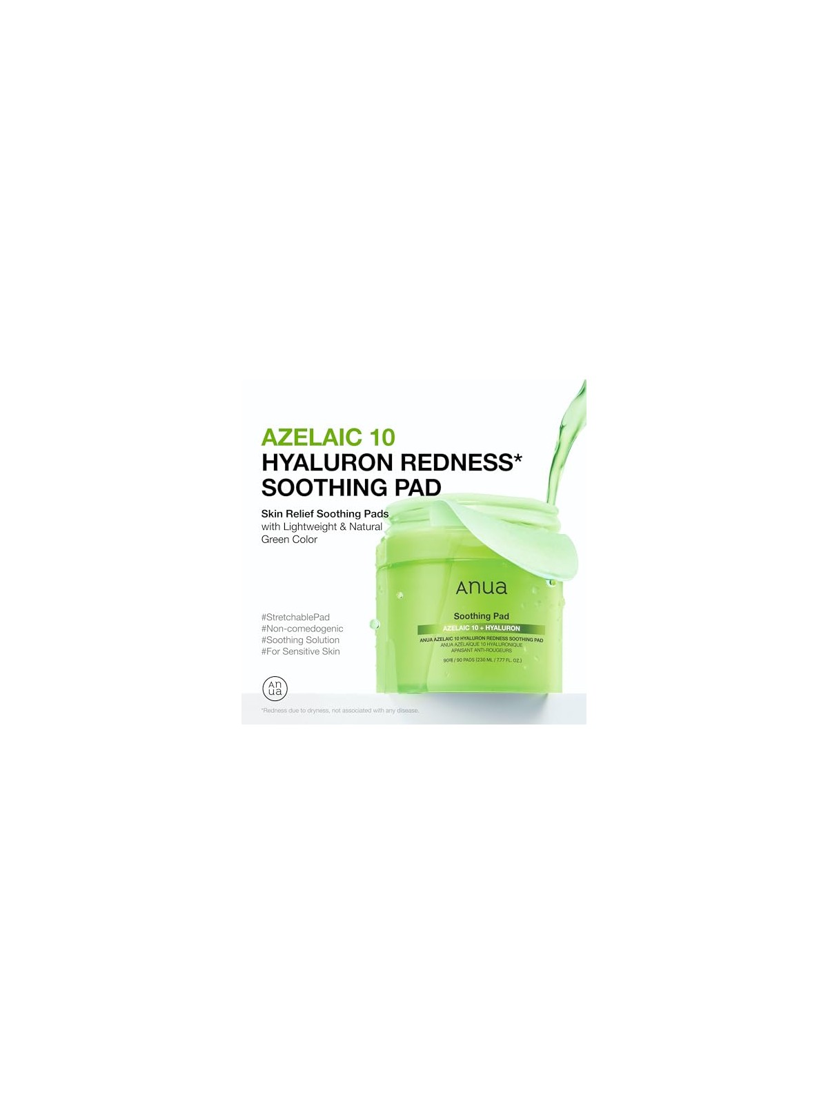 ANUA Azelaic Acid Pad - Lenitivo per Rossori