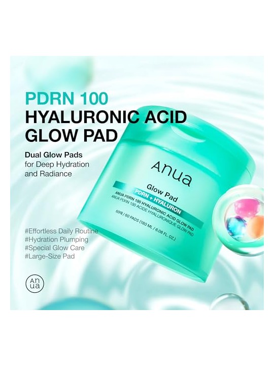 ANUA PDRN Hyaluronic Glow Pad - Pelle Radiosa